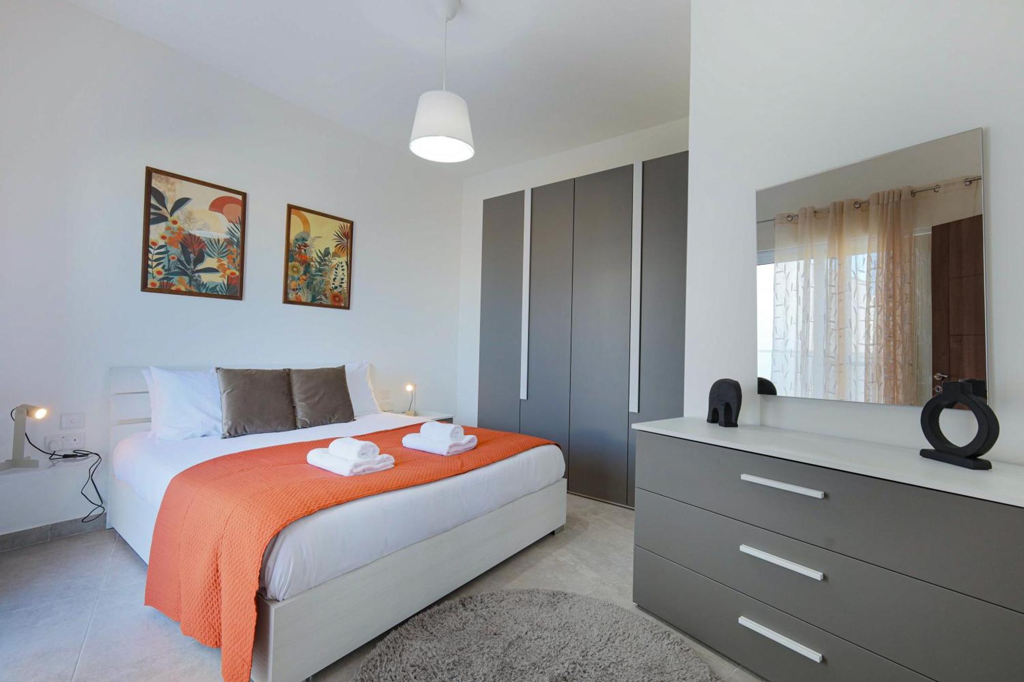 Apartamento Cosy 1 Bd Penthouse In Bugibba - Corner Terrace With Sea Views